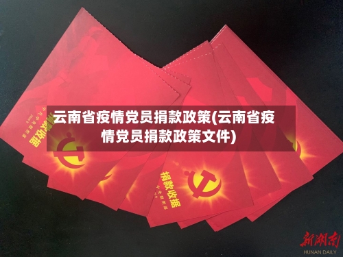 云南省疫情党员捐款政策(云南省疫情党员捐款政策文件)-第3张图片