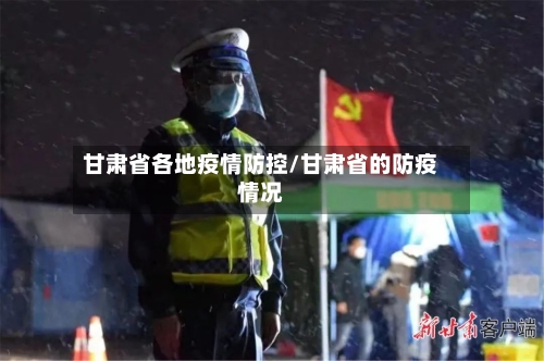 甘肃省各地疫情防控/甘肃省的防疫情况-第2张图片