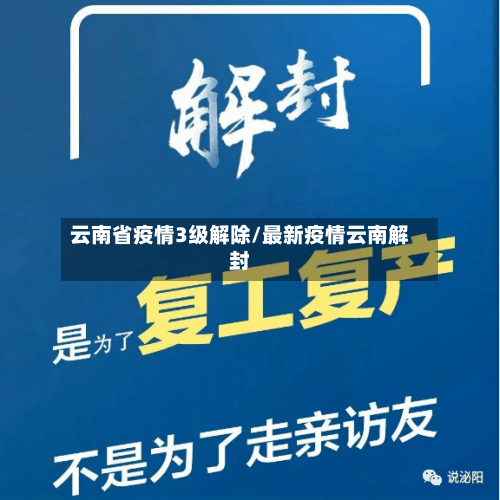 云南省疫情3级解除/最新疫情云南解封-第2张图片