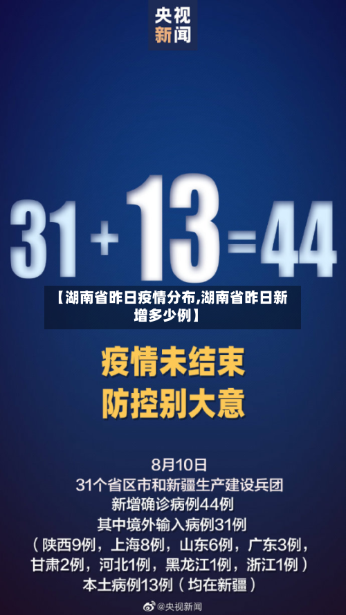 【湖南省昨日疫情分布,湖南省昨日新增多少例】-第1张图片