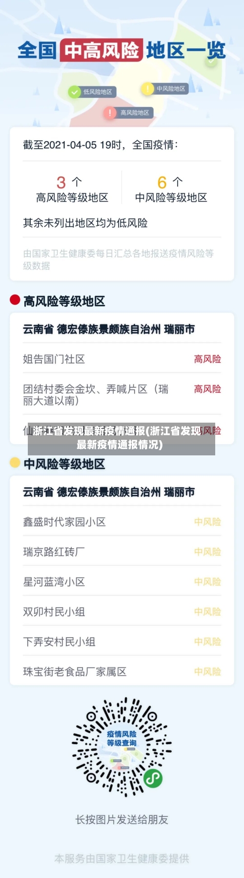 浙江省发现最新疫情通报(浙江省发现最新疫情通报情况)-第1张图片