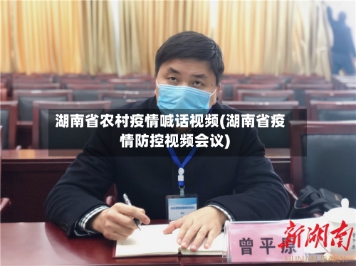 湖南省农村疫情喊话视频(湖南省疫情防控视频会议)-第3张图片