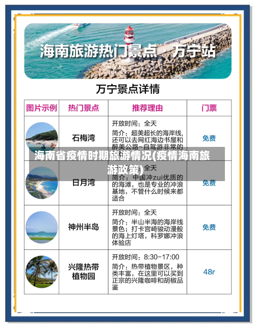 海南省疫情时期旅游情况(疫情海南旅游政策)-第2张图片