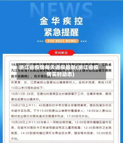 浙江省疫情每天通报最新(浙江省疫情实时动态)-第1张图片