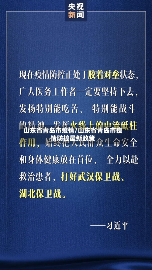 山东省青岛市疫情/山东省青岛市疫情防控最新政策-第3张图片