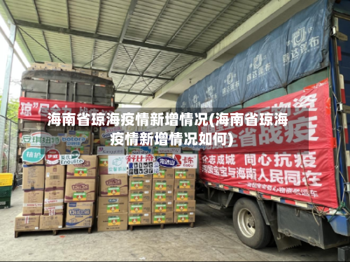 海南省琼海疫情新增情况(海南省琼海疫情新增情况如何)-第1张图片