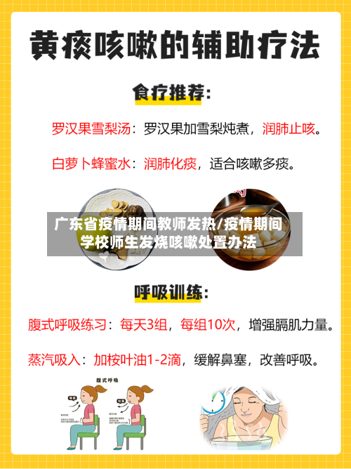 广东省疫情期间教师发热/疫情期间学校师生发烧咳嗽处置办法-第1张图片