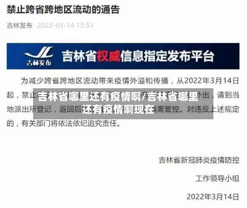吉林省哪里还有疫情啊/吉林省哪里还有疫情啊现在-第1张图片