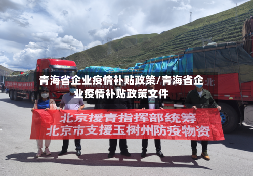 青海省企业疫情补贴政策/青海省企业疫情补贴政策文件-第1张图片