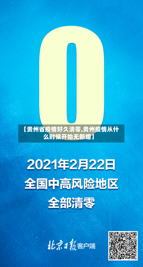 【贵州省疫情好久清零,贵州疫情从什么时候开始无新增】-第2张图片