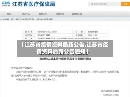 【江苏省疫情资料最新公告,江苏省疫情资料最新公告通知】-第2张图片