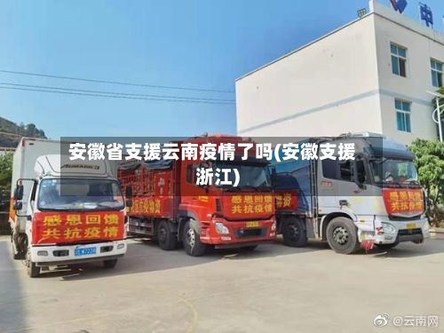 安徽省支援云南疫情了吗(安徽支援浙江)-第2张图片