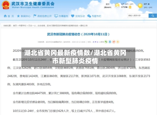 湖北省黄冈最新疫情数/湖北省黄冈市新型肺炎疫情-第1张图片